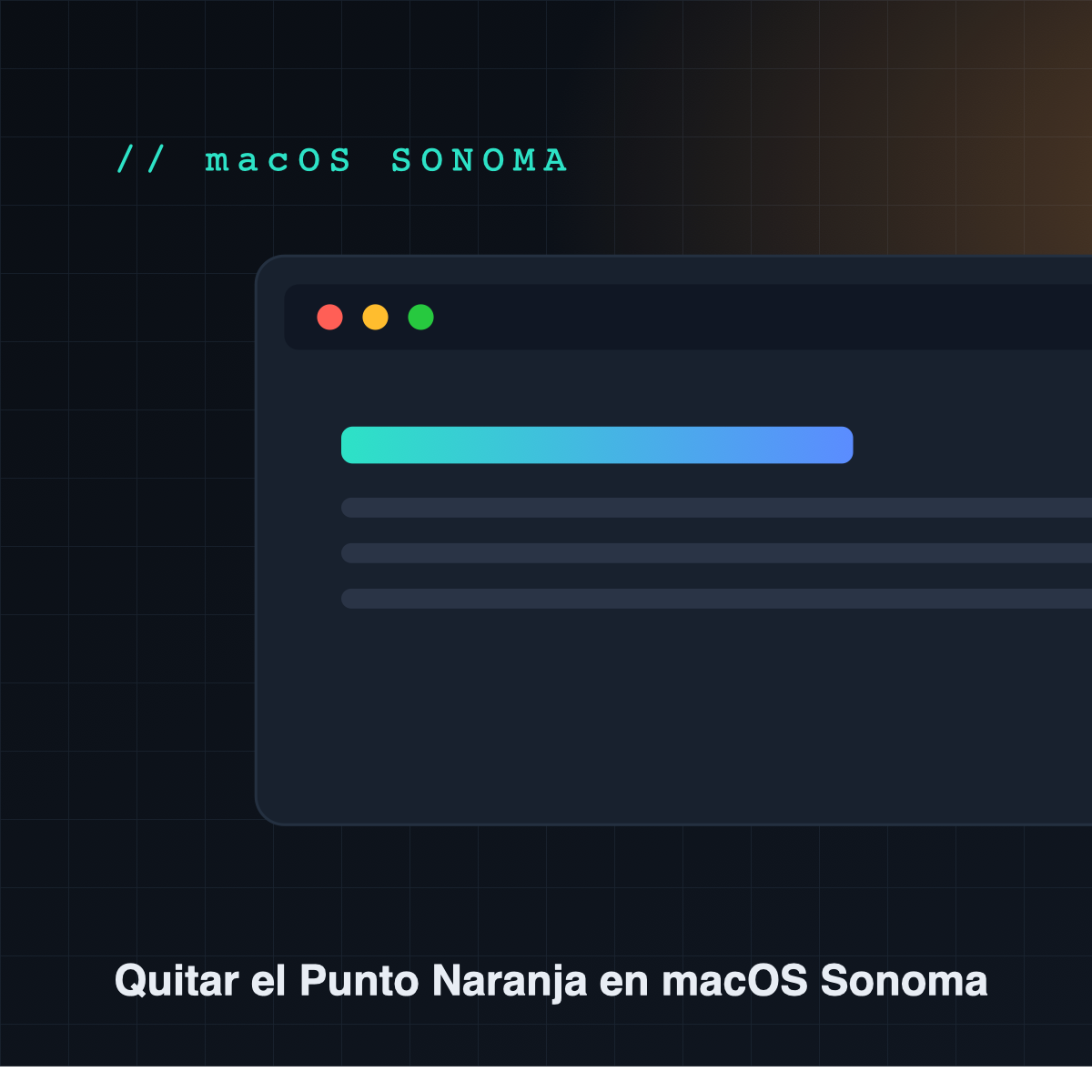 Cómo Quitar el Punto Naranja en Pantallas Externas en macOS Sonoma